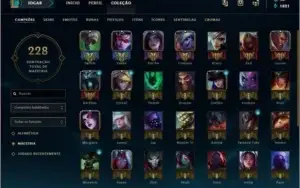 2 Contas Lol / Platina 2 e Gold 2