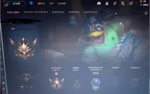 Conta lol Gold 4