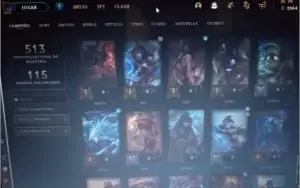 Conta lol Gold 4