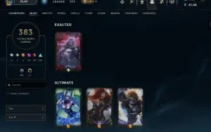 Conta LOL Todas As Skins MAIS RARAS (Todas PAX e +)