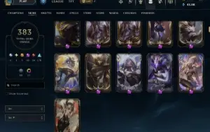 Conta LOL Todas As Skins MAIS RARAS (Todas PAX e +)