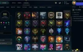 Acc Nvl 38 62 Champs 33 Skins e 10K EA por 90R$