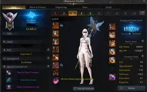 Conta Lost Ark Platinum - Sorceress 1510 (arma 23)