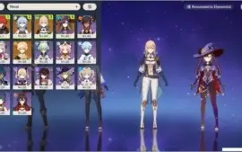 GENSHIN IMPACT - DILUC, GANYU, MONA E JEAN