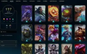 Conta no lol