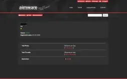 Conta Antiga Aimware Lifetime