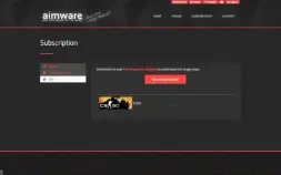 Conta Antiga Aimware Lifetime