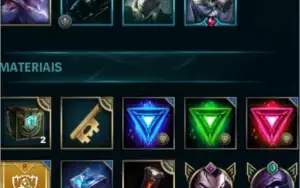 Conta Prata 5, com 72 campeões, 7 Skins