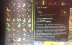 Conta dofus rara, com dofus nebuloso, abissal e púrpura