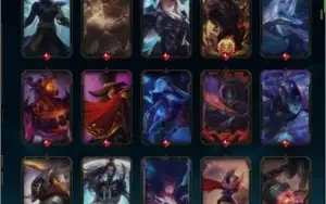 CONTA LOL 700 SKINS+