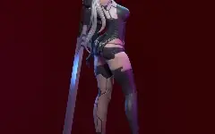 A2 Nier 3D - Arquivo .Stl Para Impressão 3D