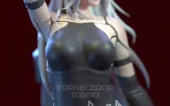 A2 Nier 3D - Arquivo .Stl Para Impressão 3D