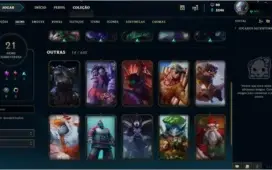 Conta De lol 95 campeões