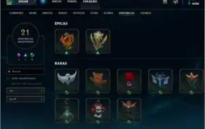 Conta Gold-226 skins-10 RunePage