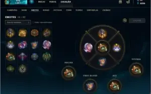 Conta Gold-226 skins-10 RunePage