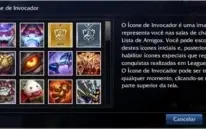 conta league of legends !! gold 5 com borda e skin !!