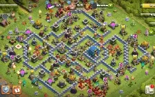 Clash of Clans CV 12 quase FULL