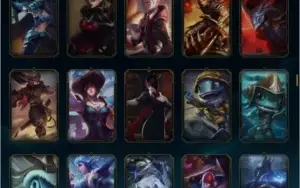 League of Legends Full Champion 187 skins