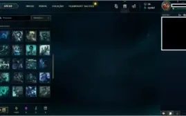 CONTA • LOL D4 C/SKINS TOP