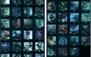 Conta LOL Plat 3/lvl270/200+ skins