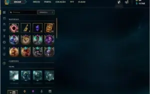 Conta LOL Plat 3/lvl270/200+ skins