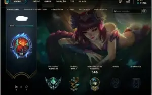 Conta LOL Plat 3/lvl270/200+ skins