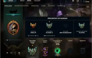OFERTA!! CONTA PLATINA V, 116 CAMPEÕES, 37 SKINS!