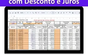 Planilha Cálculo De Preços Com Desconto E Juros