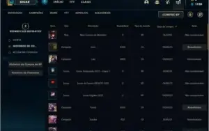 Conta prata 1 com 2 skins e 24 champs