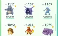 pokemon go nv 23 / 165k STARDUST / 43 Pokemons com +1000cp