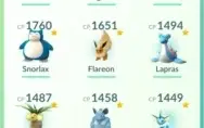 pokemon go nv 23 / 165k STARDUST / 43 Pokemons com +1000cp