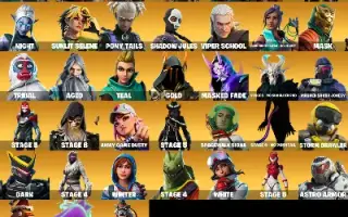 Conta Fortnite FA (Full Acess)