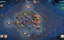 Clash of clans CV12 5⭐ + BC 9 + skins e itens