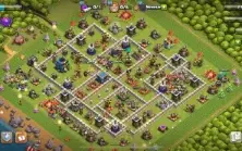 Clash of clans CV12 5⭐ + BC 9 + skins e itens