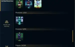 Vendo conta LOL/Valorant com varias skins