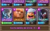 Conta Clash Royale 4800 troféus, 115k de ouro, gigante lvl10