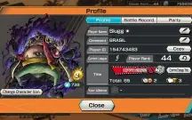 Conta one piece bounty rush (Rank 44, 3 ex meta lvl 100)