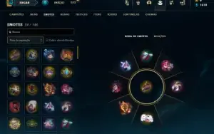 Platina 2 com 40 Champs e 3 Skins + 4 Fragmentos