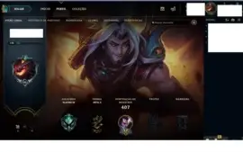 Conta Platina 3, 312 skins, 50 emotes .