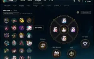 CONTA LEAGUE OF LEGENDS EX PLATINA