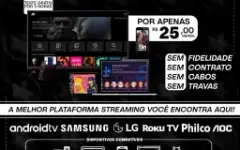 Todos os canais e conteúdos de streaming liberado na sua TV