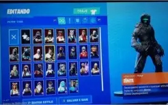 Conta fortnite/ Várias skins