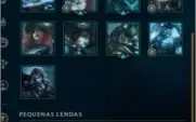 Conta League of legends lvl 30, 29 campeões unrranked!