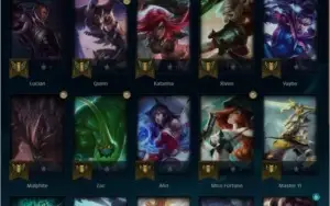 Conta League of legends lvl 30, 29 campeões unrranked!