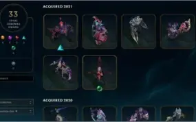 Conta LOL 334 skins mais de 6000 reais gastos