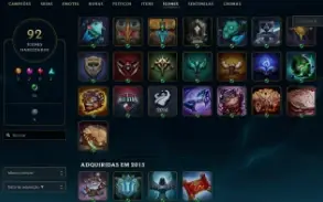 Conta League of Legends Full Acesso - 90 Champs e 43 Skins