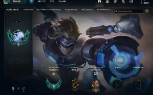 Conta PLATINA 4 | 66% Win - Lol (League Of Legends) Elomoon