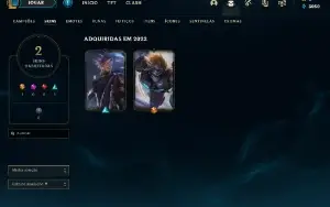Conta PLATINA 4 | 66% Win - Lol (League Of Legends) Elomoon