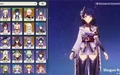 AR51, RAIDEN SHOGUN + CORTADOR, YELAN + KAZUHA + ARMAS T5