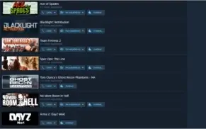 Conta stem com diversos jogos - CS GO, GTA 4,etc
